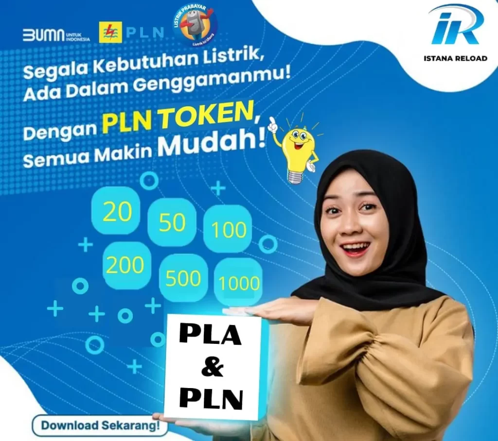 token pln istana reload, token pln istana reload, agen pulsa listrik, distributor pulsa listrik